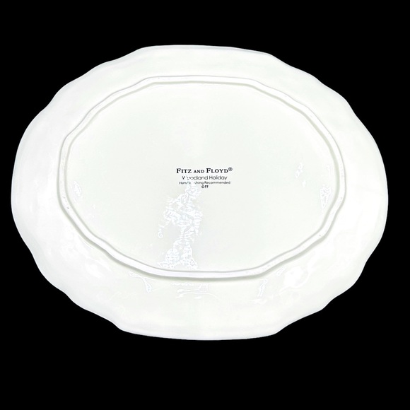 FITZ AND FLOYD Woodland Holiday. New! - Picture 4 of 7